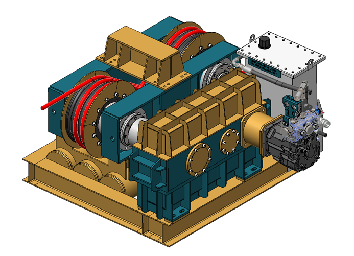 Heavy-Duty Capstan Brake & Damper System